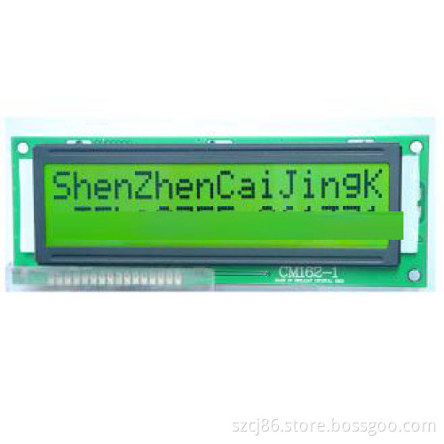 16x2 Character LCD Module (CM162-1BLWA)